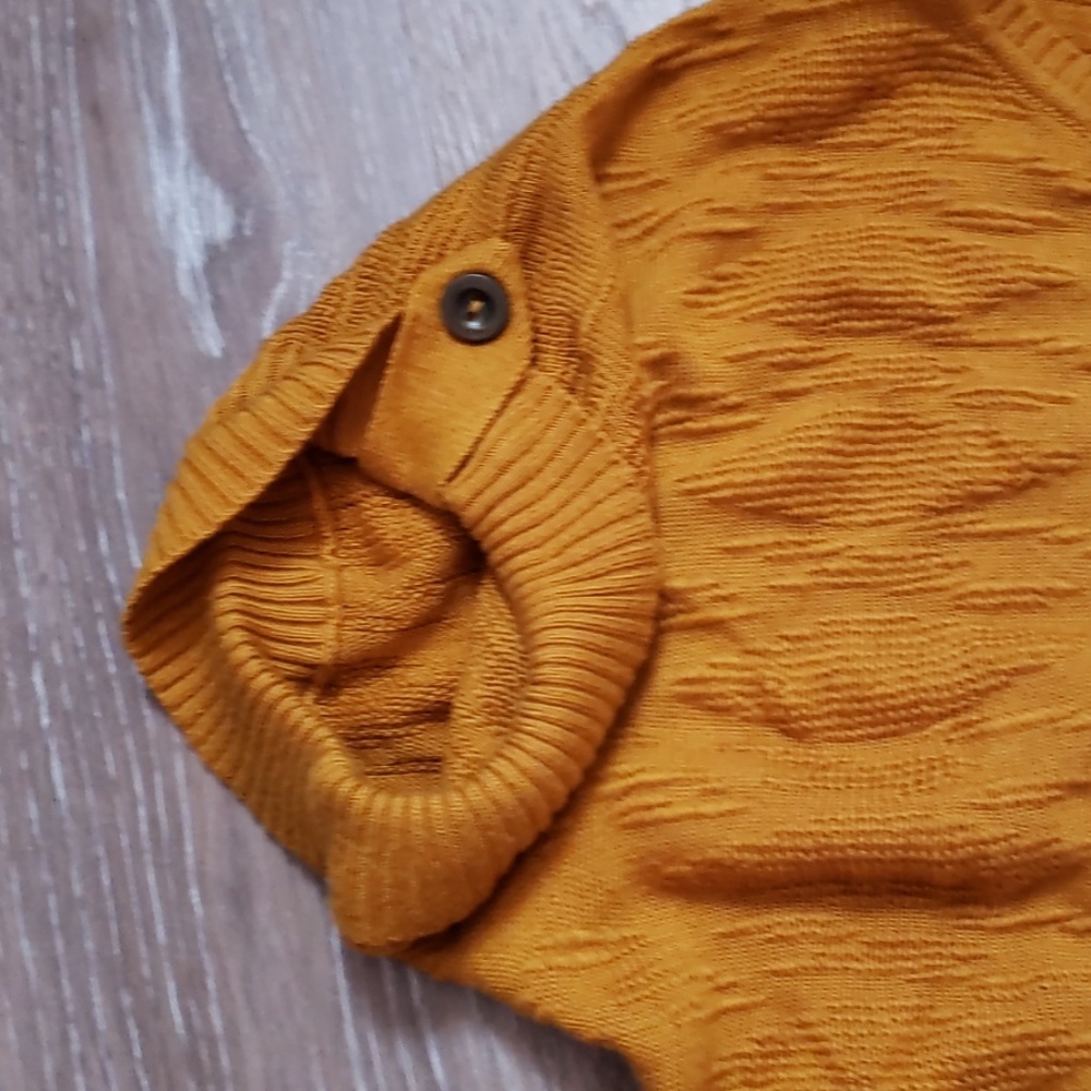 Sweater blouse ana mustard color - Picture 2 of 6